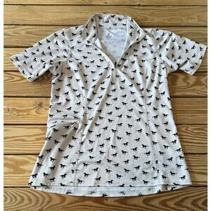 Kerrits 1/4 Zip Riding Shirt Size Small Women’s White